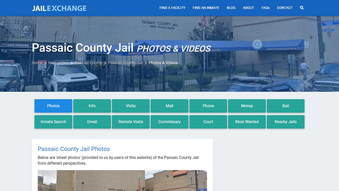 Photos & Videos - Passaic County Jail, NJ - Jail Exchange